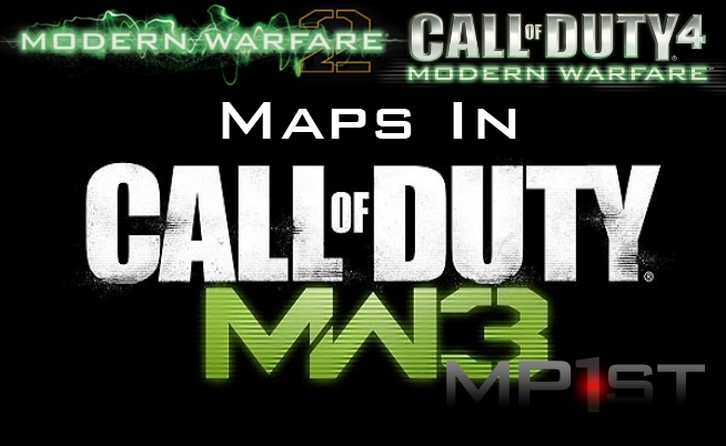 现代战争 3 中找到了 CoD 4 和 MW2 地图文件吗？