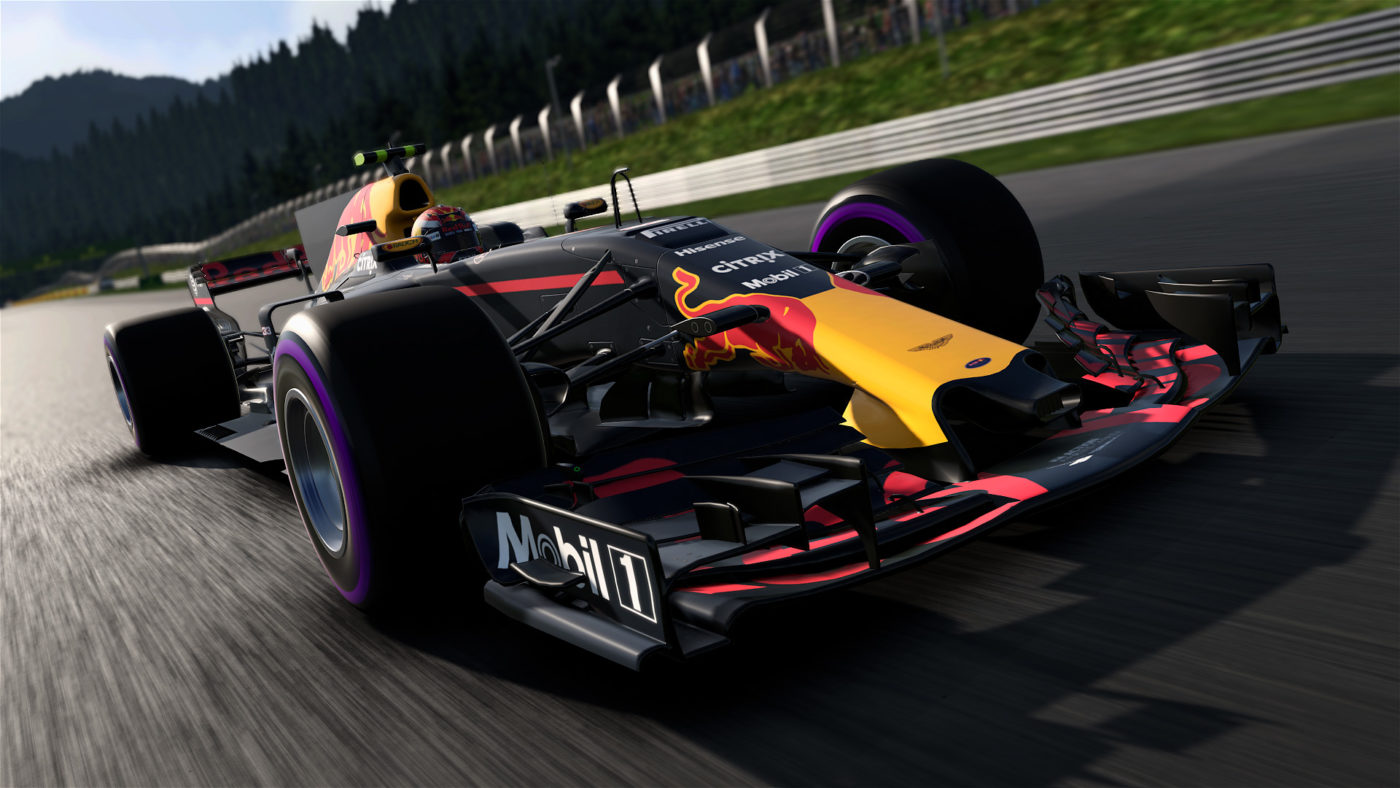 F1 2017 更新添加了 Xbox One X 支持、修复了令人沮丧的错误等