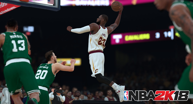 《NBA 2K18》第 5 号补丁在 PS4 上运球，完整补丁说明已列出