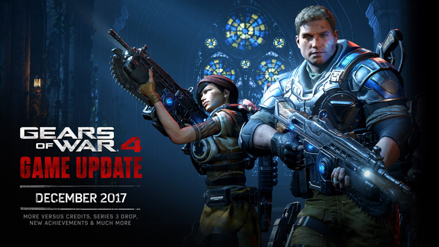 Gears of War 4 Gearsmas 即将到来，最新更新改进了奖励，添加了新卡牌等