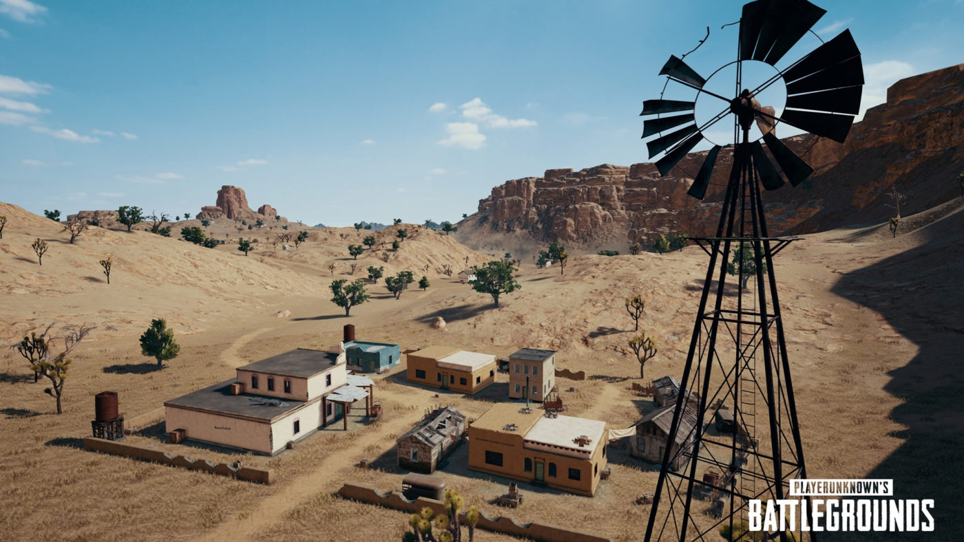 PUBG Miramar Desert地图现已上线测试服务器，最新补丁说明详解