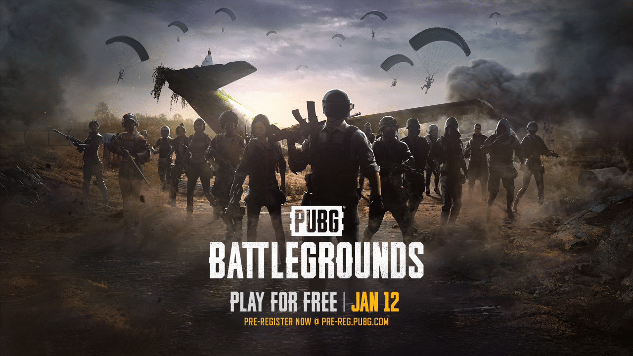 《绝地求生》Plus 宣布《PUBG》将于今年 1 月 12 日免费畅玩