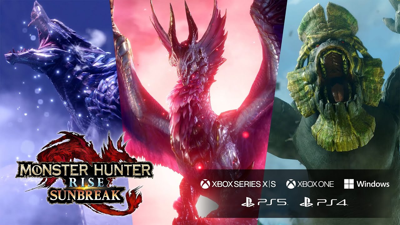 《Monster Hunter Rise Sunbreak》DLC 在 PlayStation 和 Xbox 上的发售日期定为 4 月 28 日，标题更新 5 详情将于 4 月入站