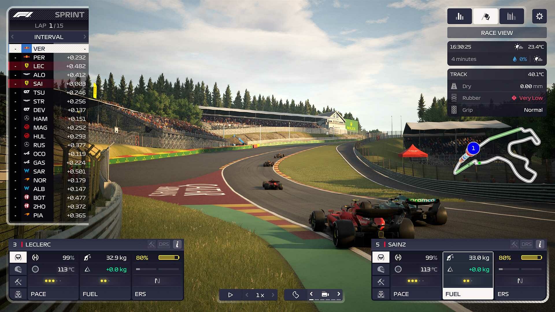 F1 Manager 2023 8 月 1 日更新 1.03 进行各种修复