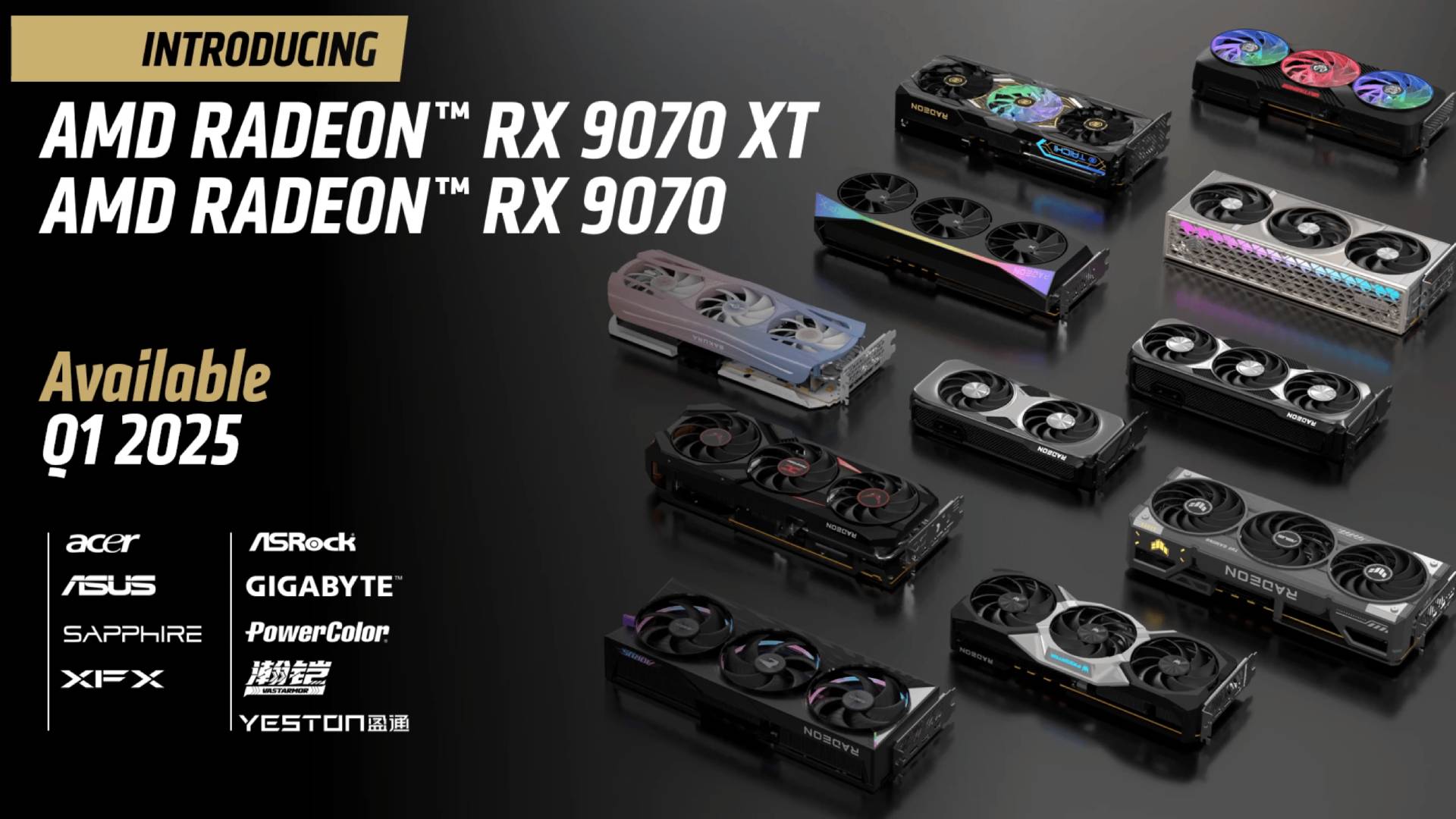 AMD 推出具有獨家 FRS4 支援的 Radeon RX 9000 系列 GPU