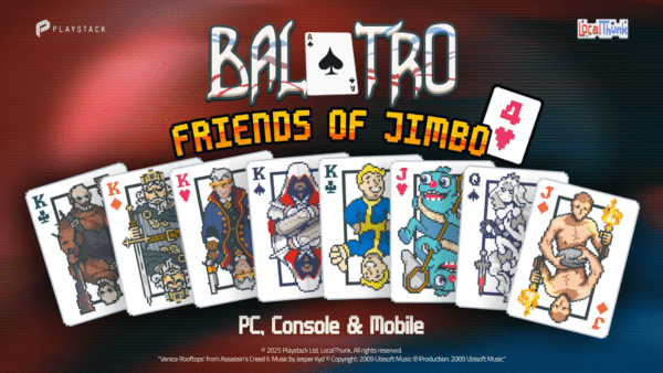 Balatro 2月24日的新更新帶來了Jimbo的朋友4