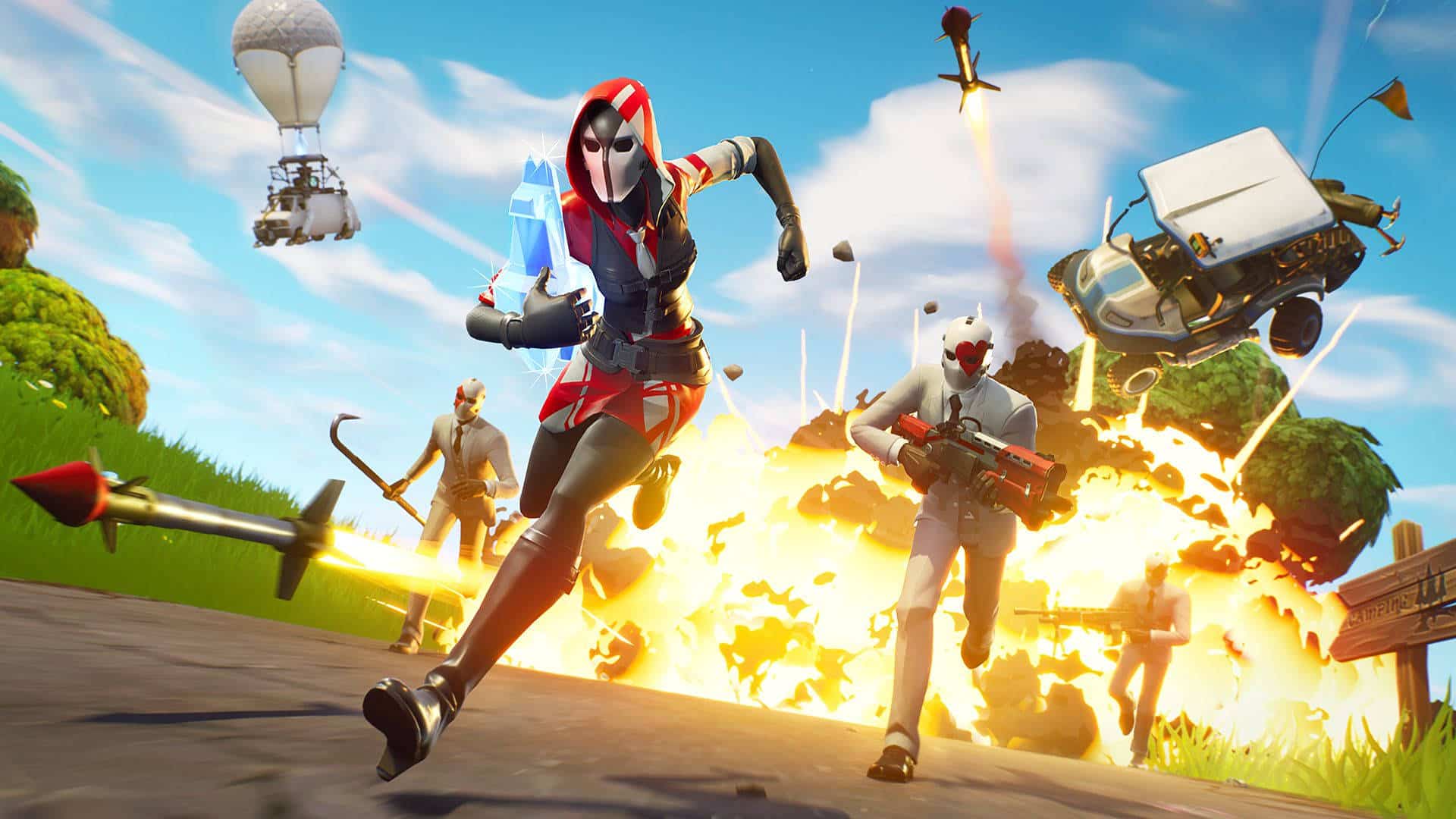 當服務器今年3月11日進行維護時，Fortnite降低了