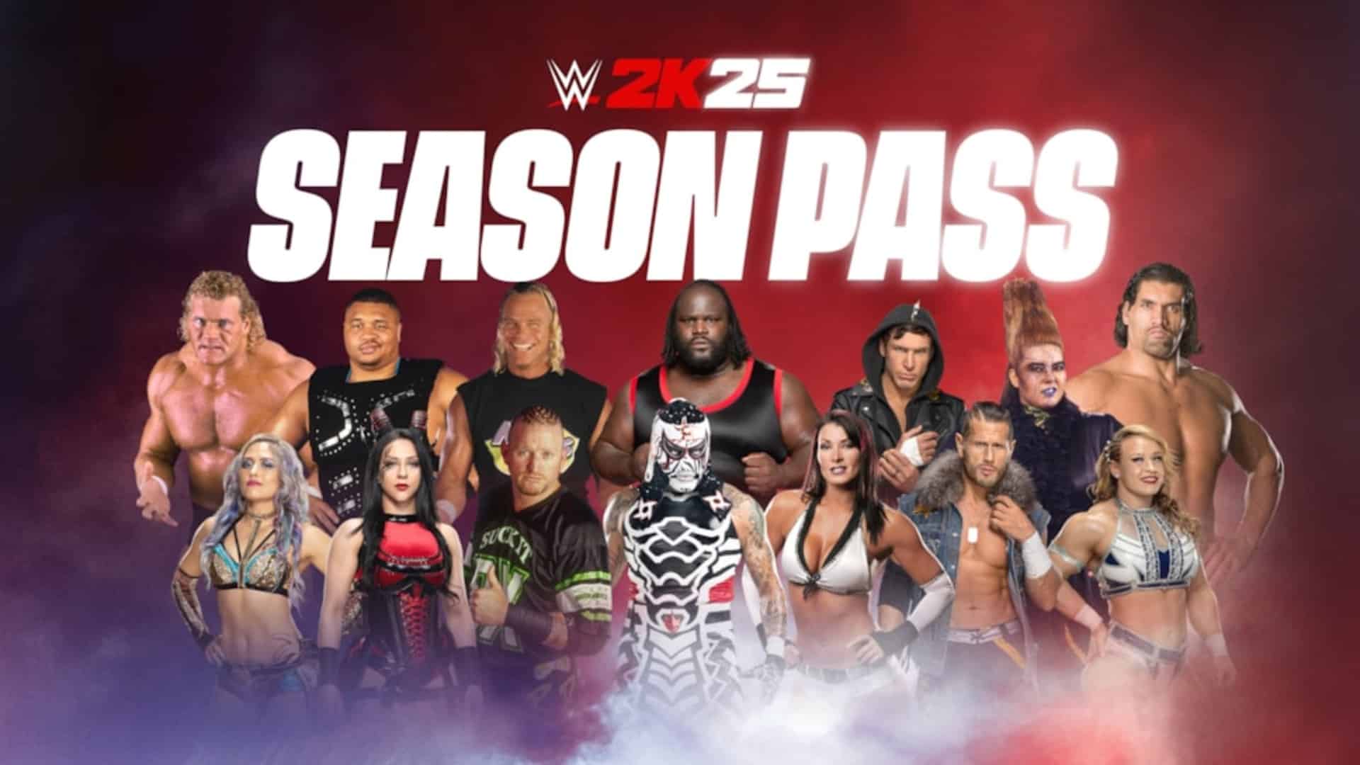 WWE 2K25賽季通行證和DLC路線圖表計劃大綱